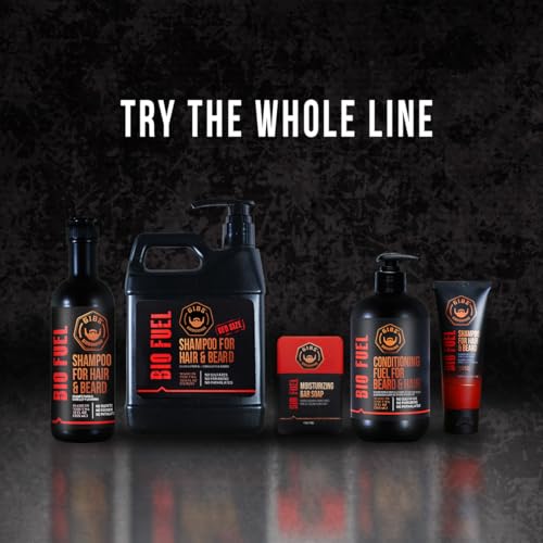 GIBS Bio Fuel Shampoo for Hair & Beard, Moisturizing & Nourishing, 1 Liter