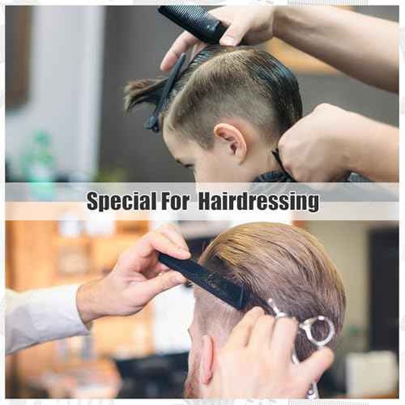 NICEMOVIC 10 in 1 Hair Cutting Barber Cape with Neck Duster Brush Barber Brush Neck Strips Hair Combs Hair Clips, Professional Barber Accessories Cleaning Supplies for Salon Haircut Styling (Stripe)