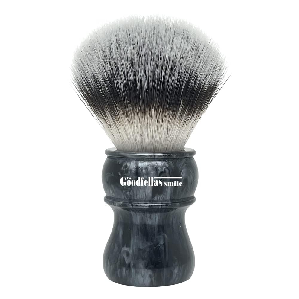 The Goodfellas' Smile Synthetic Shaving Brush (The Deep) - Extra Dense 24mm Brush Knot for a Fabulous Lather