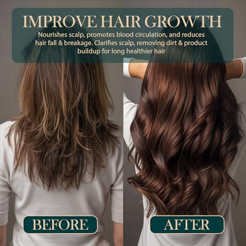 Pre Wash Hair Oil ? USDA Certified Organic Scalp Oil Hair Growth Treatment with Rosemary & Biotin, Pre-Shampoo Serum for Thinning Hair & Hair Loss ? 2 Fl Oz
