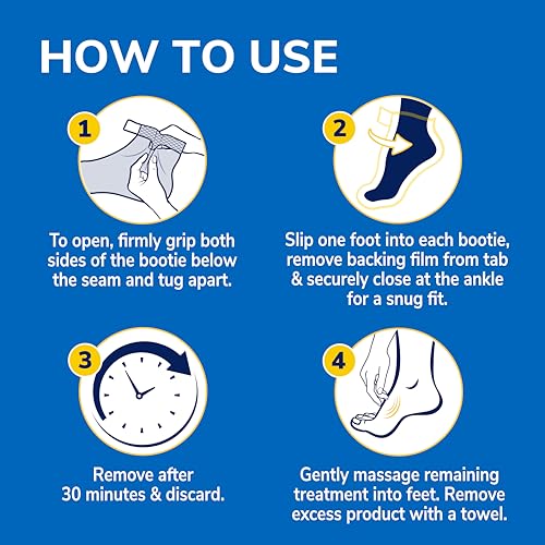 Dr. Scholl's Dry, Cracked Skin, Ultra Hydrating Foot Mask, 3 Pairs Moisturizing Socks: Intensely Moisturizes Repairs and Softens Rough Dry Skin with Urea & Essential Oils for Dry Cracked Feet