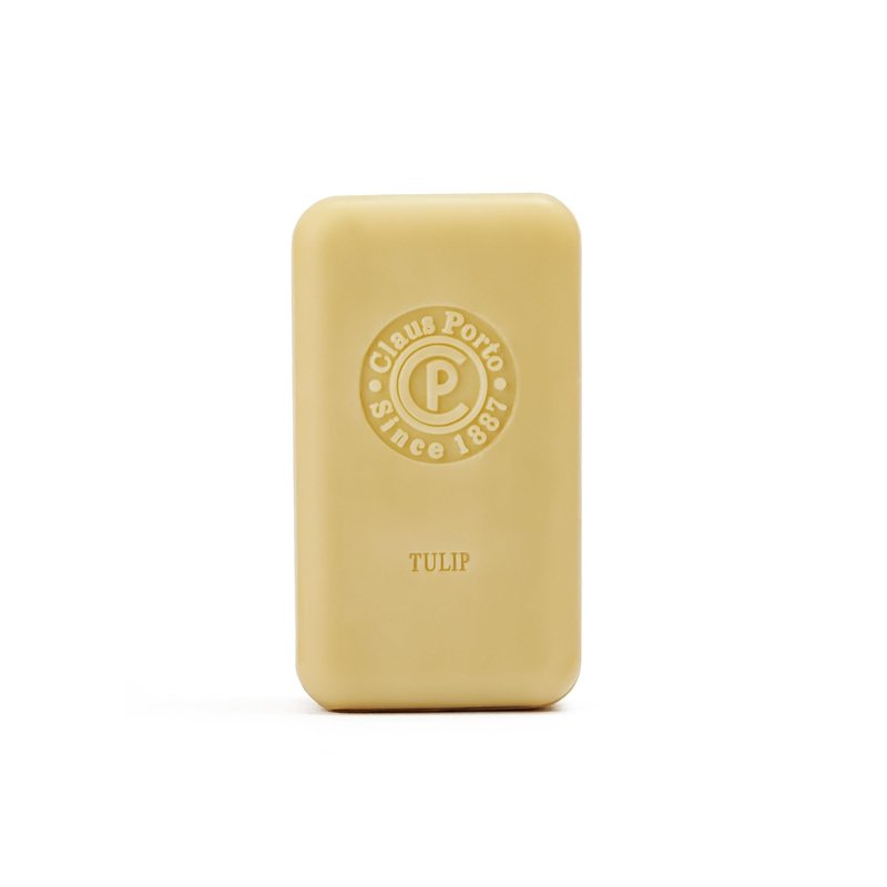 Claus Porto - Chic Tulip Body Soap for Men + Women | Soothing, Cleansing, Nourishing | Handcrafted, Aromatic, Floral, Romantic (150g | 5.3 oz)