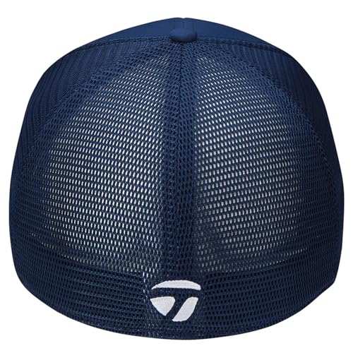 TaylorMade Golf Men's Standard CAGE HAT, Navy, Large/Extra Large