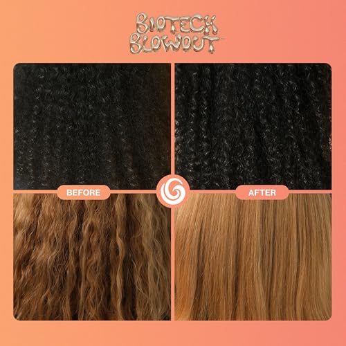 Biotech Blowout Leave-In Restorative Hair Mask, Heat Protectant for Hair & Strengthening Treatment for Frizz-Free Volume, Repairs & Shields Up to 450 F, 1.7 Fl Oz