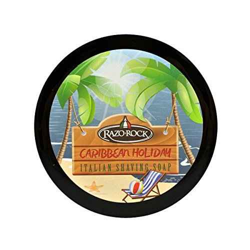 RazoRock Caribbean Holiday Italian Shaving Soap by RazoRock
