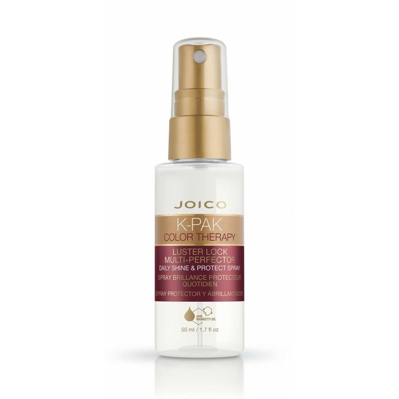 K-PAK Color Therapy Luster Lock Multi-Perfector Daily Shine & Protect Spray | For Color-Treated Hair | Instantly Detangle | Control Frizz | Boost Shine | With Maketti & Argan Oil | 1.7 Fl Oz | Old