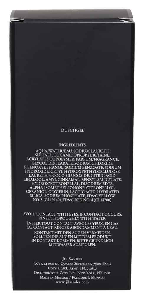 Jil Sander No. 4 by Jil Sander for Women 5.0 oz Rich Shower Gel