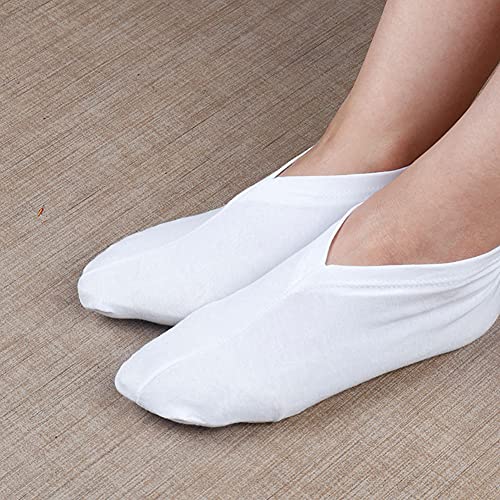 Dry Feet Healing Socks for Men and Women 4 Pair Lotion Moisturizing Socks Spa Overnight Absorbing for Dry Cracked Feet