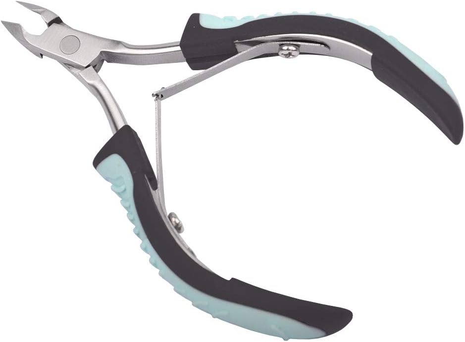 IVON Cuticle Trimmer, Non-Slip Professional Cuticle Nipper Stainless Steel Cutter