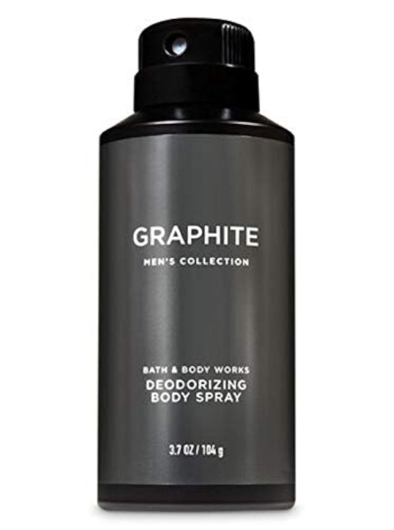 Graphite Men's Deodorizing Body Spray - Long-Lasting Freshness | 3.7 Fl Oz