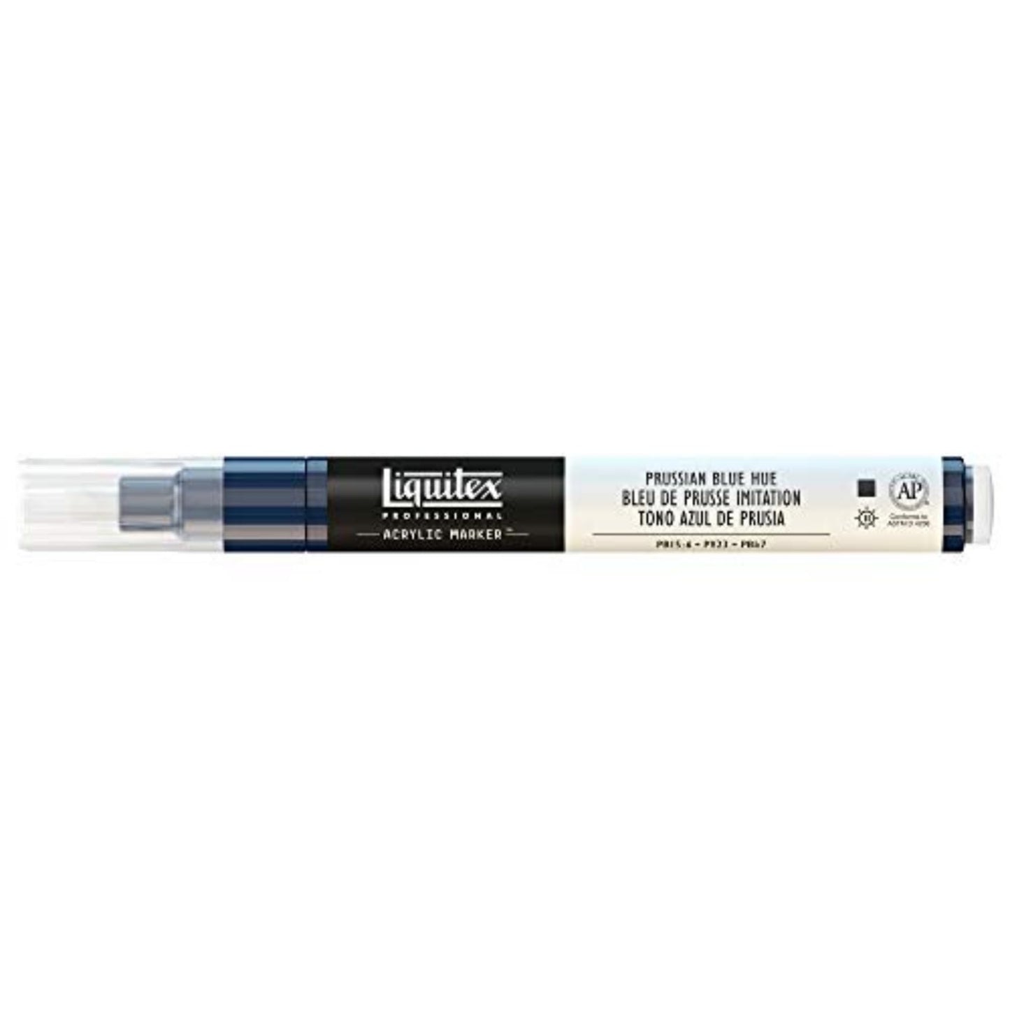 Liquitex Professional Fine Paint Marker, 2-4mm, Prussian Blue Hue
