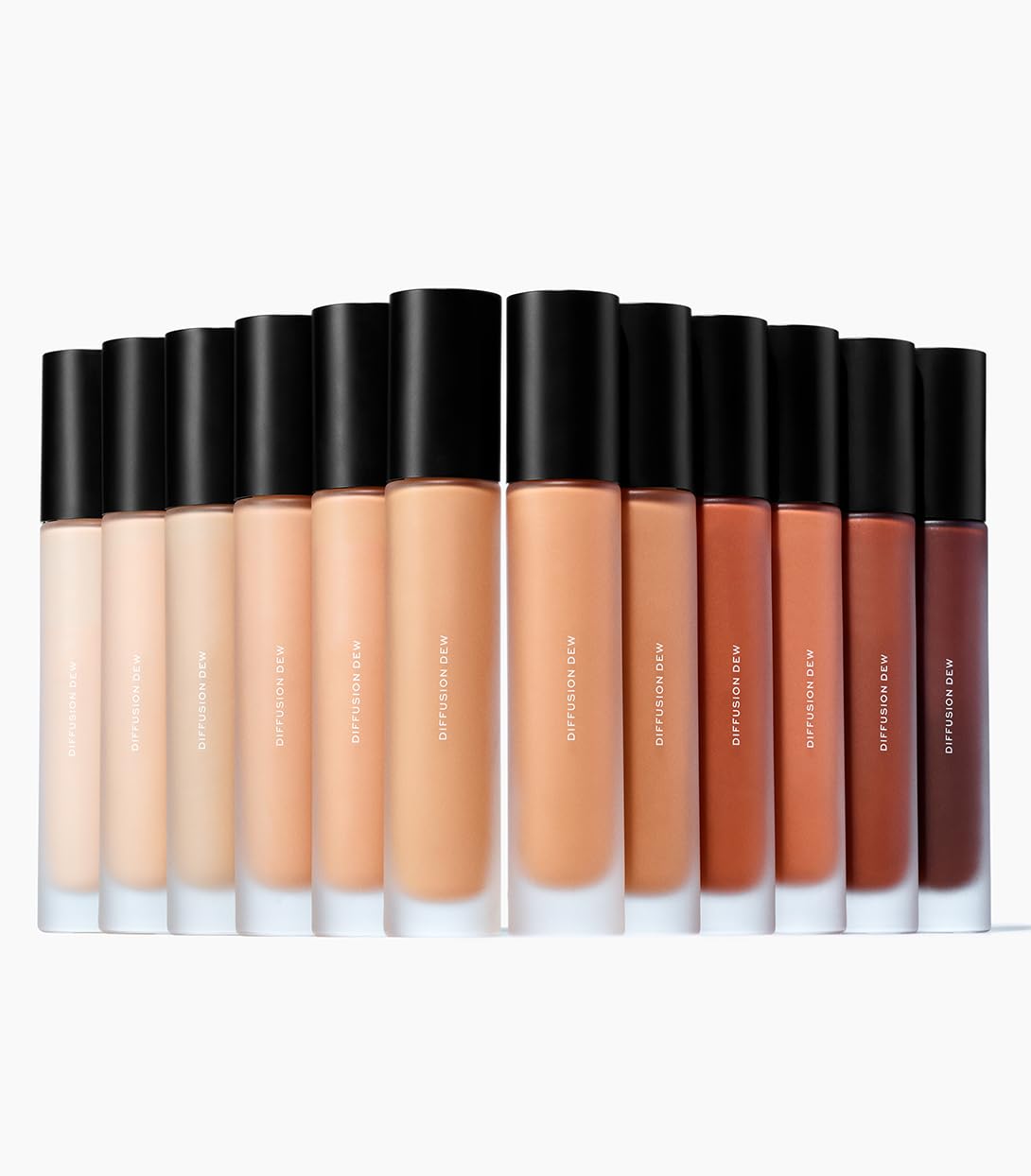 MAKE Beauty Skin Tint – Sheer to Medium Coverage with a Natural Radiant Finish. Lightweight, Smoothing Formula with Niacinamide and Adenosine. Diffusion Dew – 14 Bronze