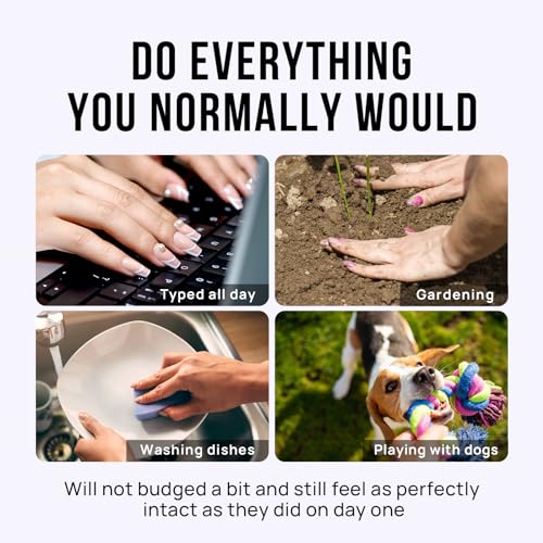 BTArtbox Press On Nails Short - Red Press on Nails Short Oval Nails Fall Fake Nail with Nail Glue, Fit Perfectly, Reusable Glue On Nails in 16 Sizes, Cardinal