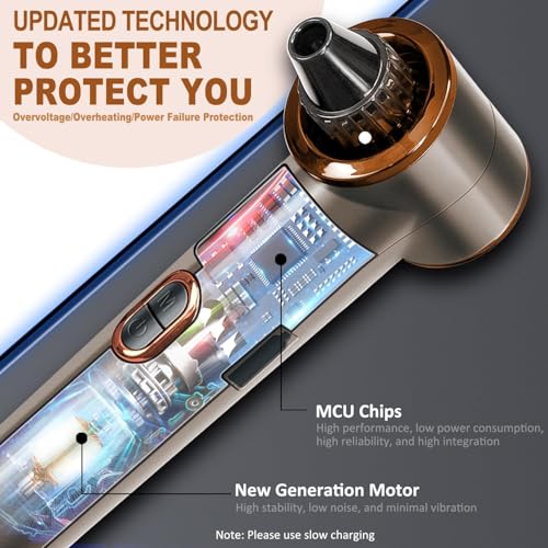 Blackhead Remover Vacuum with Heating, Blackhead Extractor 3 Adjustable Suction Levels 9 Modes, Pore Vacuum Blackhead Suction Remover, Comedone Extractor Kit for Deep Pore Cleaning (Golden)