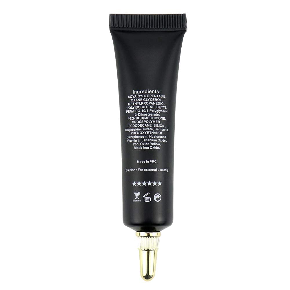 Fendy Eyeshadow Primer,Primer Face Makeup Eye Shadow Base,Anti-Aging Eyeshadow Primer Potion Waterproof Great for Oily Lids Primer (Warm-03)