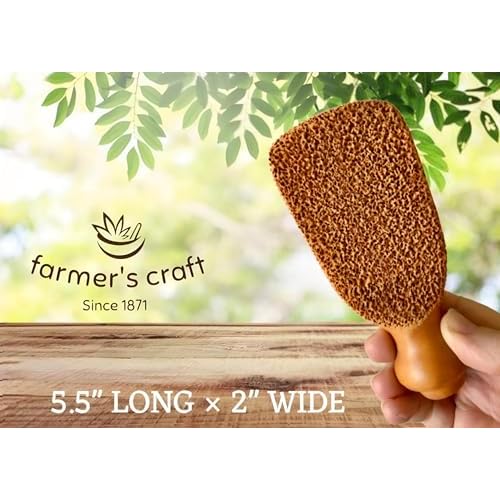 Natural Pumice Stone Made up of Terra Cotta Ancient Indus Valley Foot Scrubber Callus Remover Skin Care Kit for Hand and Dead Skin, Pedicure Tools Foot Exfoliator, Cracked Heels, Body Loofah