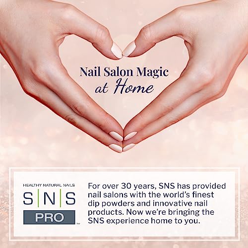 SNS Base Coat Nail Polish for Nail Dip Powder, Super Gelous Base - Long-Lasting & Fast-Drying Nail Strengtheners Gel Base for Premium Colors - Low Odor & No UV Lamp Required - 0.5 oz.
