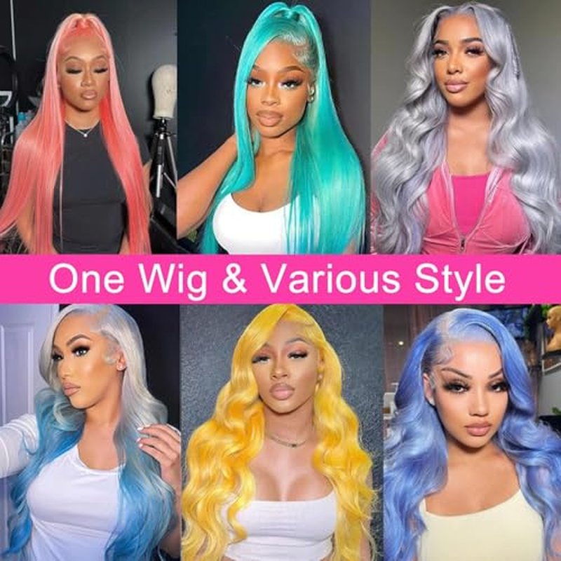 28 Inch 613 Lace Front Wig Human Hair Straight Blonde Lace Front Wigs 13x4 613 Long Straight HD Lace Frontal Wig for Black Women 180% Density Human Hair Wig Glueless Wig Pre Plucked with Baby Hair