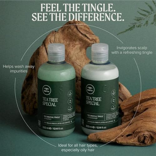 Tea Tree Special Shampoo, Deep Cleans, Refreshes Scalp, For All Hair Types, Especially Oily Hair