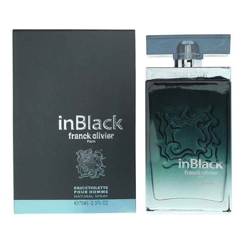 Franck Olivier In Black By Franck Olivier Edt Spray 2.5 Oz