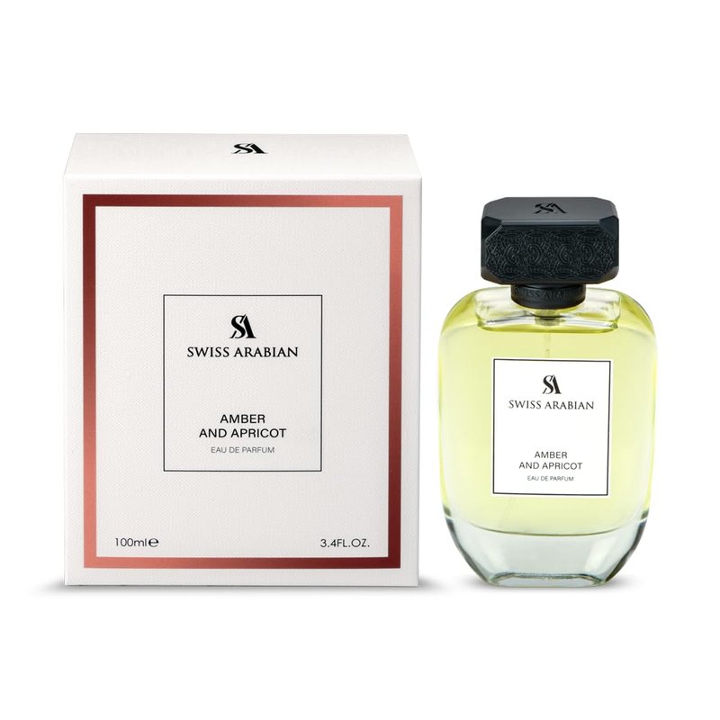 Swiss Arabian Amber and Apricot - Arabian Perfume for Women - Long Lasting Perfume for Women - Women's Perfume - Fruity, Gourmand Fragrances - 3.4 oz