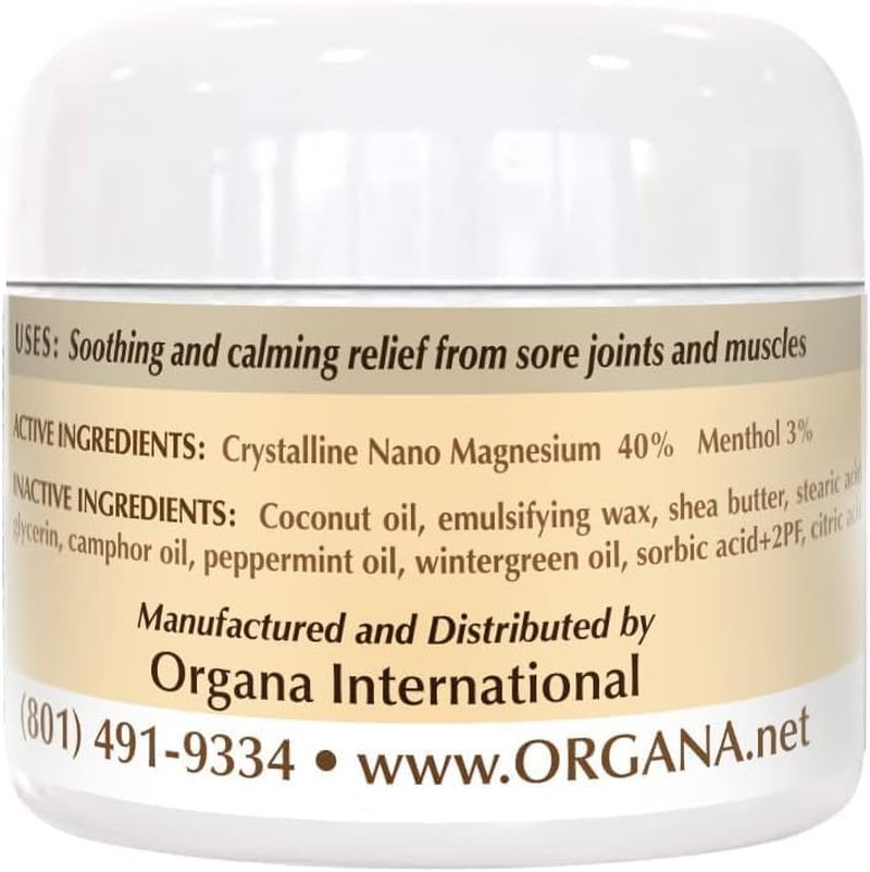 Magnesium Cream for Sleep | Fast-Absorbing Topical Lotion for Soothing Relief - 8 oz