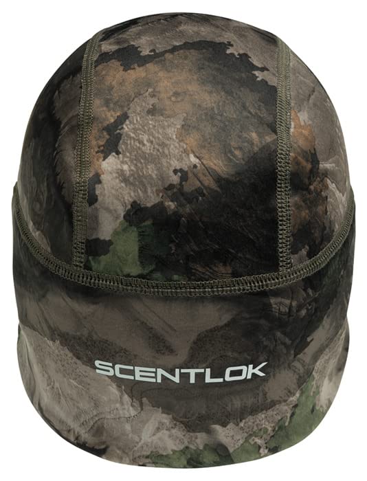 ScentLok Midweight Skull Cap, Camo Skull Beanie for Hunting, Camping, and Outdoor Use (Mossy Oak Terra Outland)
