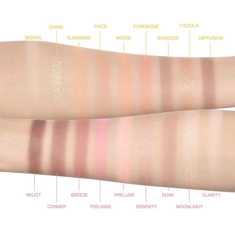 INTO YOU 9 Colors Eyeshadow Palette,Shimmer & Matte Shades Eye Shadow, Warm & Cool Pigments, Long Lasting,Smooth Formula,Metallic Nude Brown Rose Gold, Eye Make up,0.26 Oz