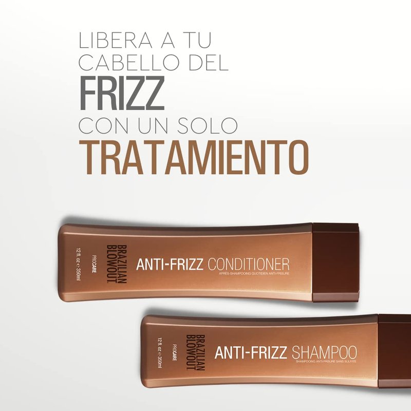 Brazilian Blowout Anti-Frizz Shampoo & Conditioner,2 count (Pack of 1)