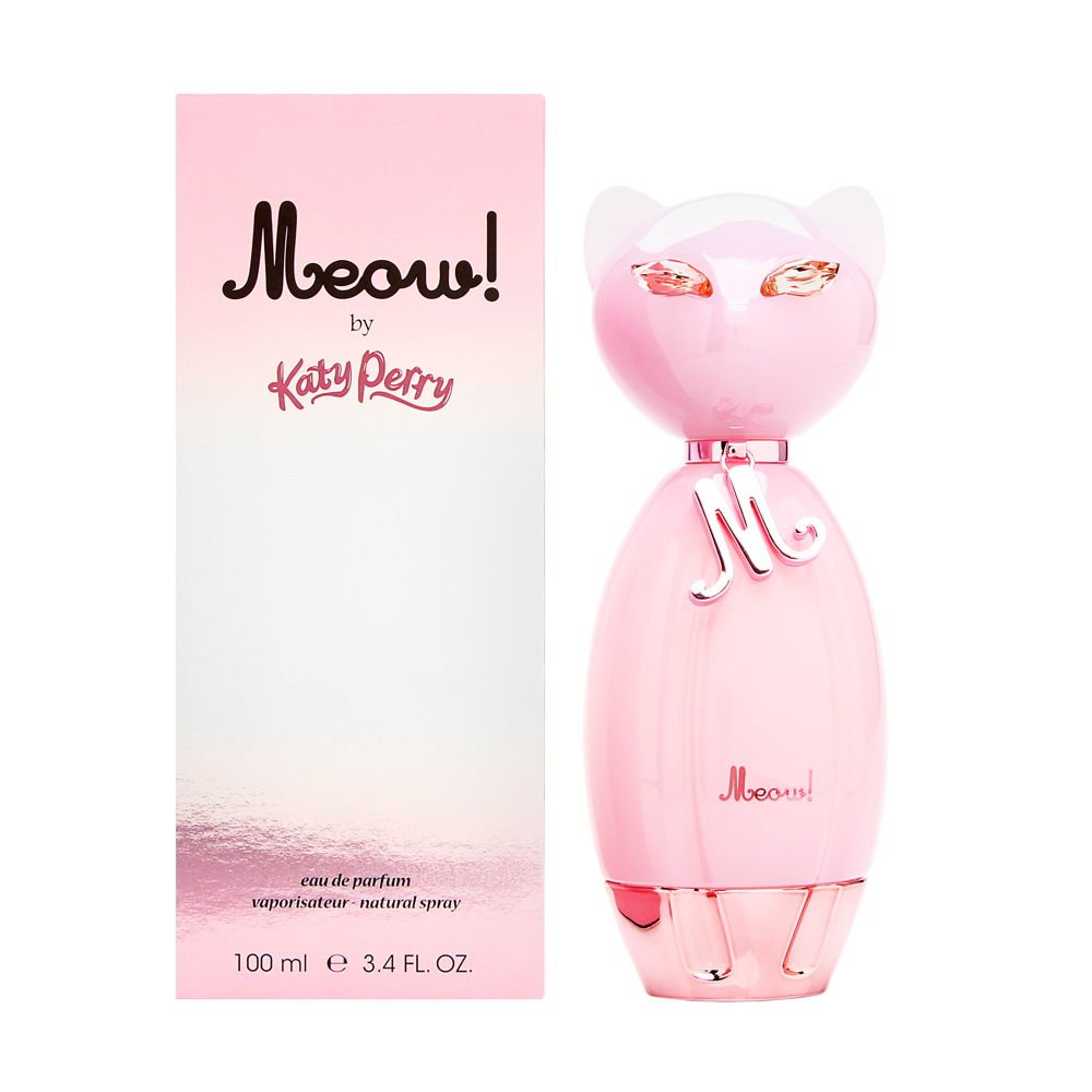 Katy Perry Meow Eau De Parfum Spray - 3.4 Oz | Floral & Fruity Fragrance