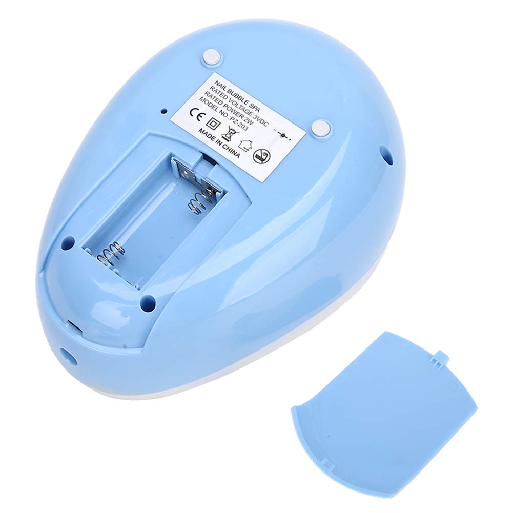 Electric Nail Bubble Bowl - Soaking & Polish Remover for DIY Manicure | Spa Tool for Easy Nail Art