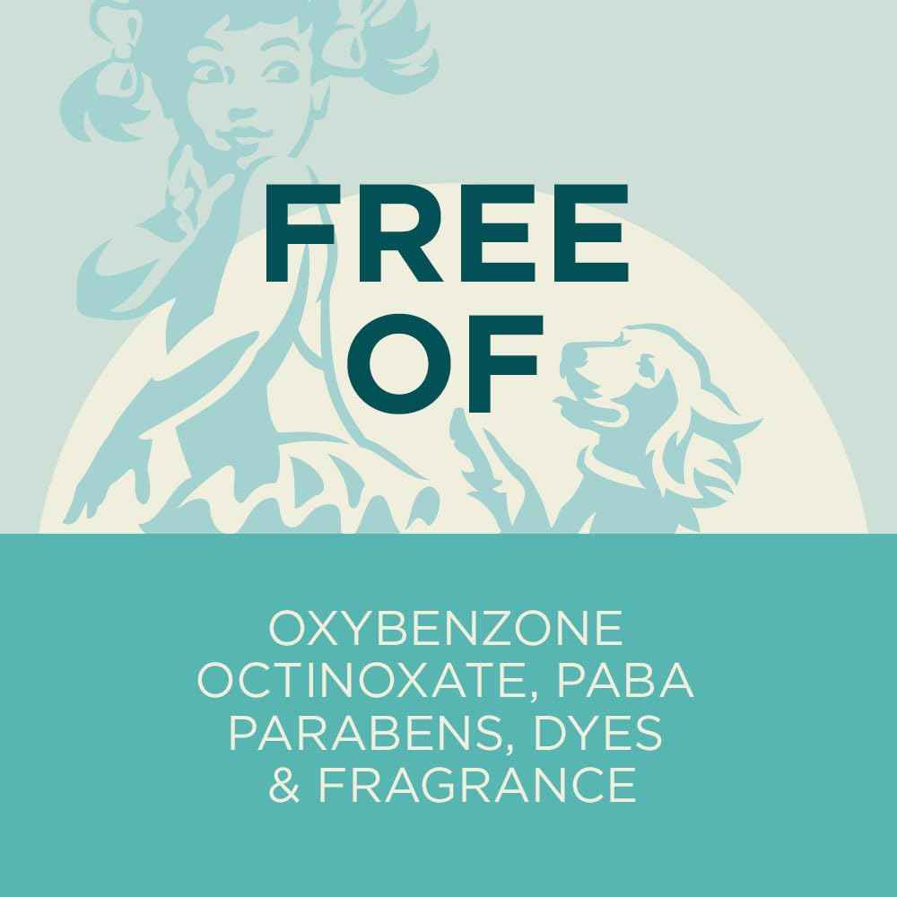 Coppertone Pure and Simple Kids Mineral Sunscreen Spray SPF 50 (5 Oz) + Kids Sunscreen Stick SPF 50 (0.49 Oz), Hypoallergenic and Fragrance Free