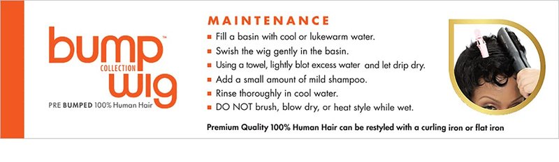 Sensationnel FAB FRINGE PRE BUMPED 100% HUMAN HAIR BUMP WIG BOUNCE DUBY WIG