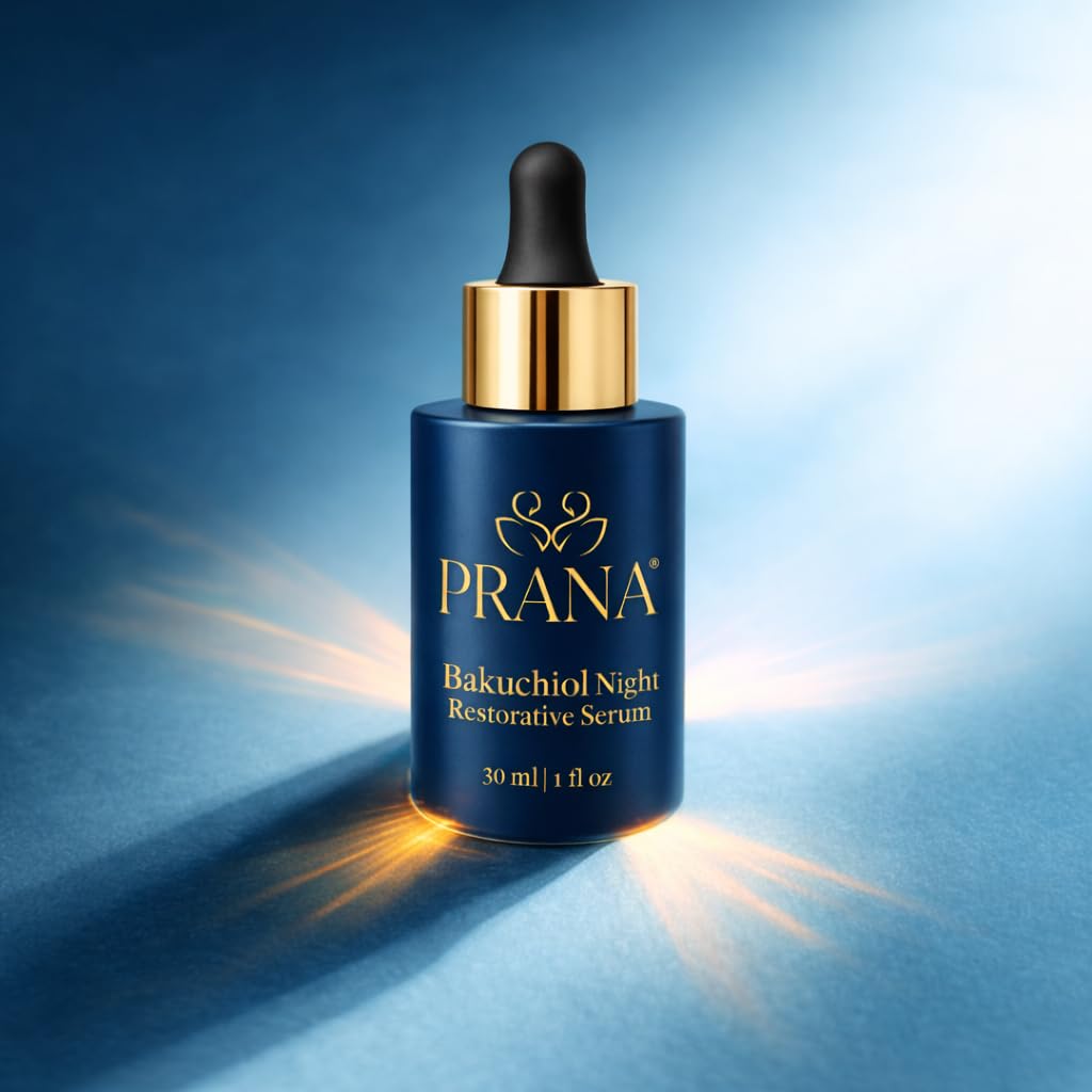 Bakuchiol Anti-Aging Serum - Ayurvedic Retinol Alternative with Squalane & Jojoba | Hydrating for Wrinkles & Radiant Skin - 30ml