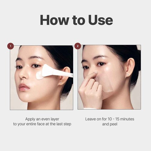 NACIFIC Rice Pepta Collagen Peel-Off Wrapping Mask 2.46oz 70g – Overnight Facial Mask Pack, Hydrating, Firming & Elasticity, Pore Minimizing, Lifting, Glowy Glass Skin, Korean Skincare with Peptide