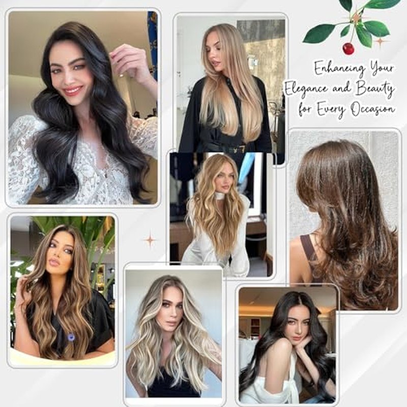 Clip in Hair Extensions Real Human Hair Straight 16 Inch Chocolate Brown 7pcs 120g Clip ins Hair Extensions Brazilian Remy Human Hair 16 Clips Double Weft Human Hair For Women