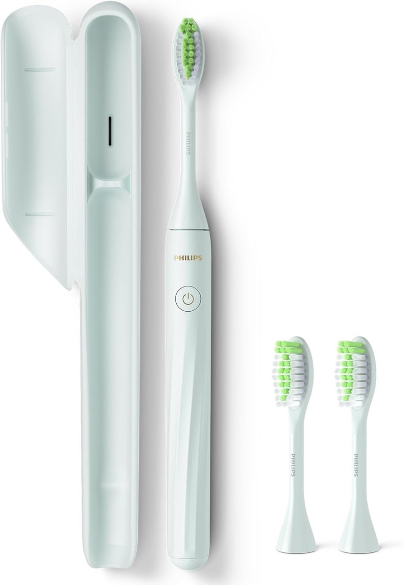 Philips Sonicare Snow Rechargeable Toothbrush, Brush Head Bundle, BD3002/AZ