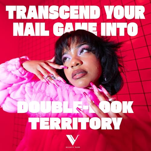 V Beauty Pure Zebra Nail File for Natural Nails 100/180 Grit - Fingernail Files for Shaping, Contouring & Finish Filing Gel & Acrylic Nail Edges - Nail Filer Shaper for Pedicure & Manicure, 50 pcs