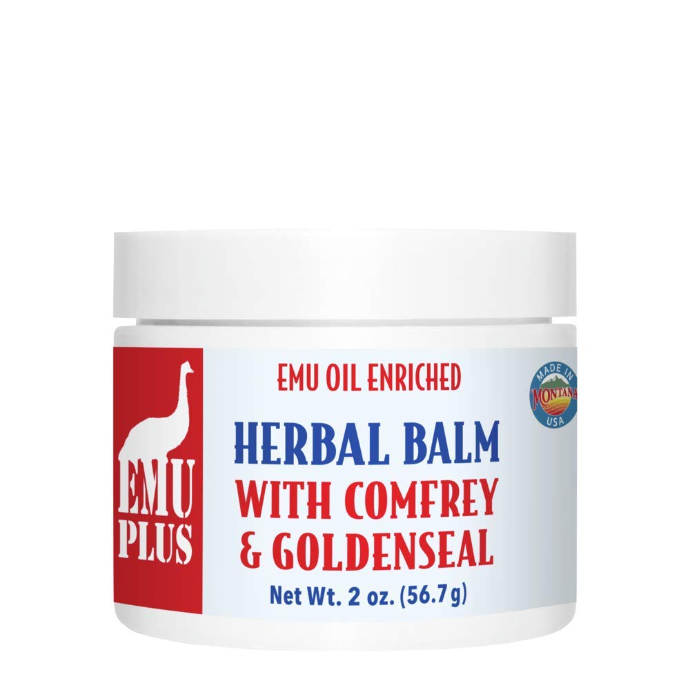 Emu Herbal Balm with Comfrey Montana Emu Ranch Co. 2 oz Balm