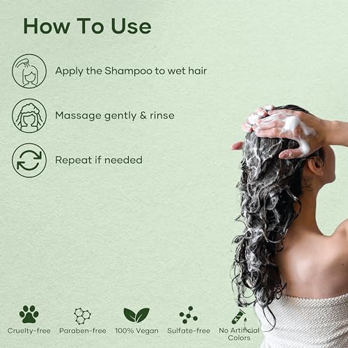 Botanic Hearth Tea Tree Shampoo, Vitamin C, Peppermint, Lavender And Rosemary Oil, Fights Dandruff And Dry Scalp, 16 Fl Oz