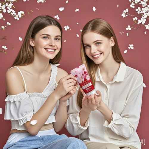 Hand Cream Moisturizing Gift Set-3PCS x 2.5oz Japanese Cherry Blossom, Natural Ingredients, Long-Lasting Moisture,Thoughtful Presents, Ideal as Gifts for Birthday Mother's Day Gift