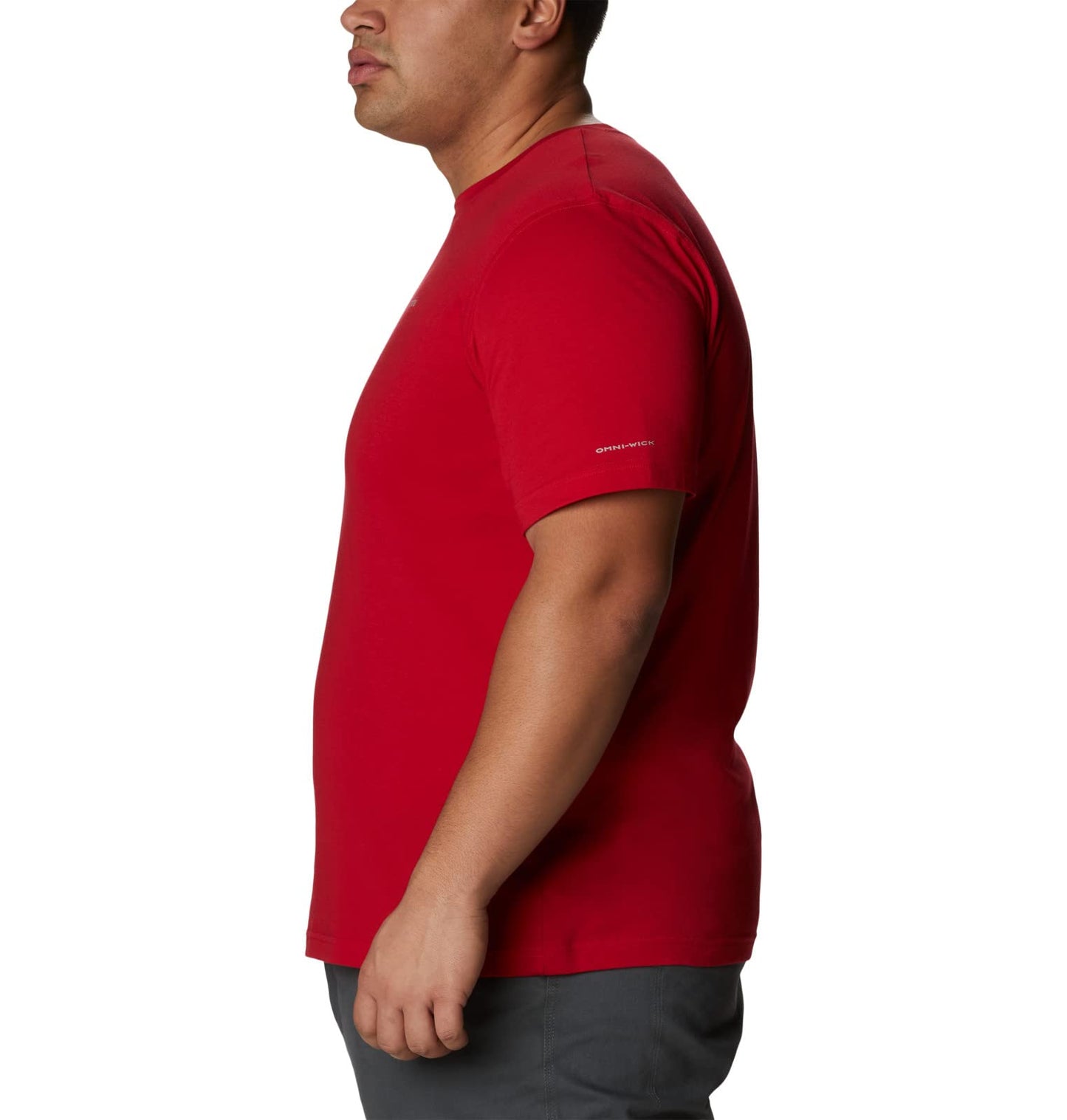 Columbia Mens Thistletown Hills Short Sleeve T-Shirt, Mountain Red, 2X