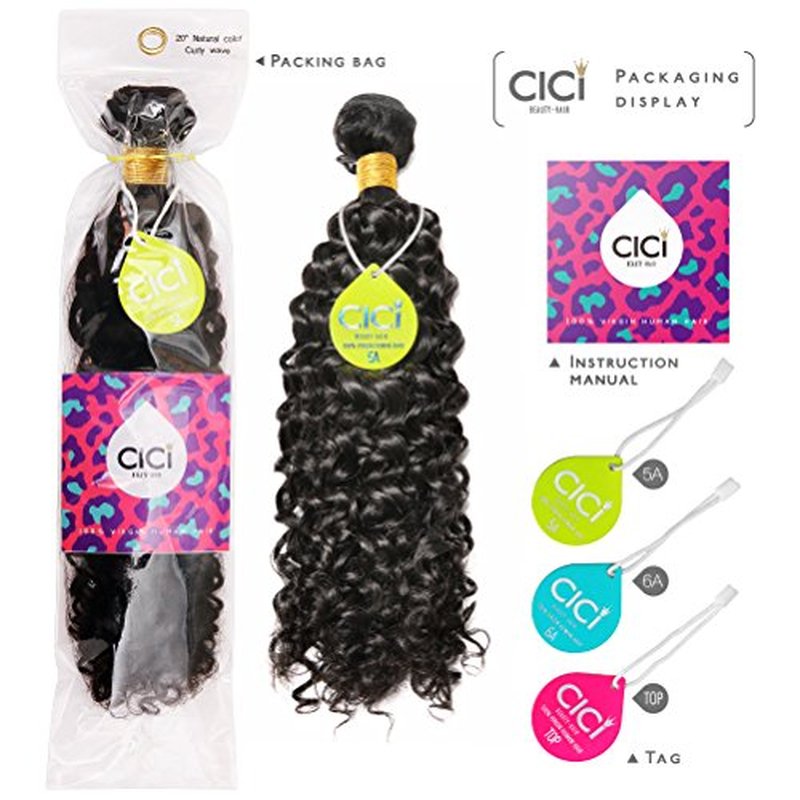 Grade 5A Brazilian Curly wave 100% Virgin Human Hair Weaving 1 Bundle 26 Inches Natural Color