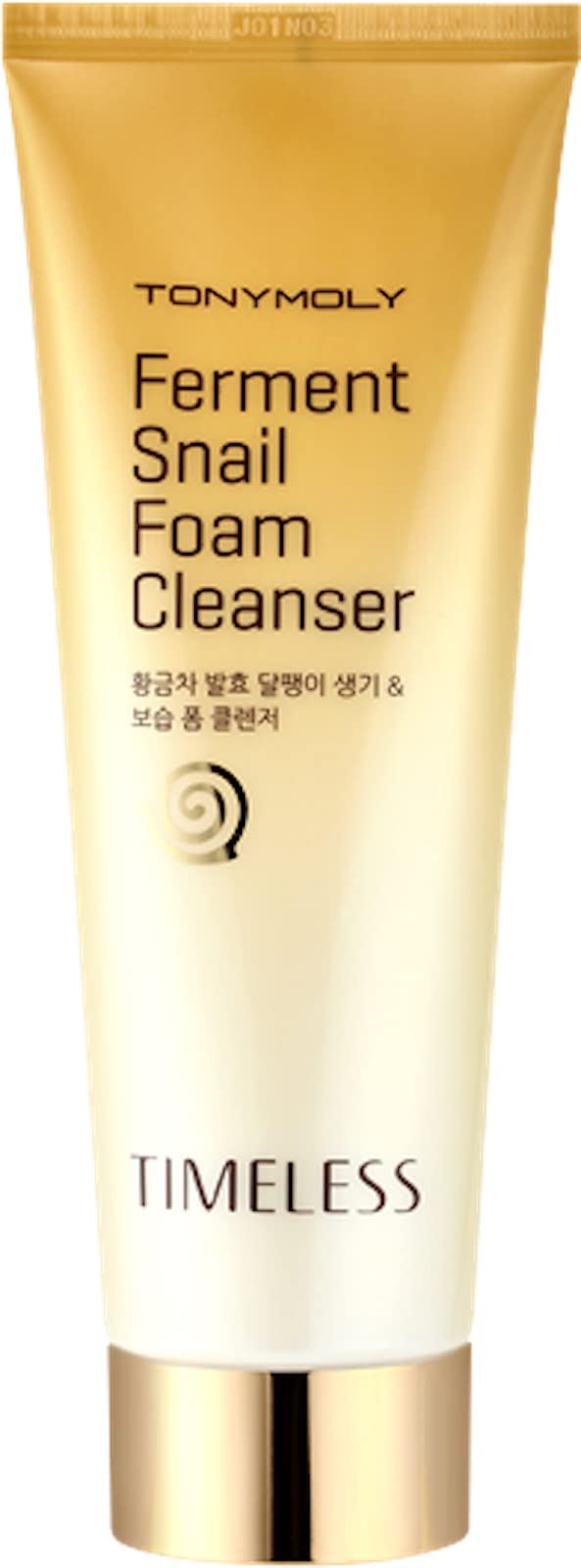 TONYMOLY Timeless Ferment Snail Foam Cleanser, 150ml | Korean Face Wash with Snail Mucin | Deep Cleansing & Hydrating Facial Cleanser for Smooth, Radiant Skin
