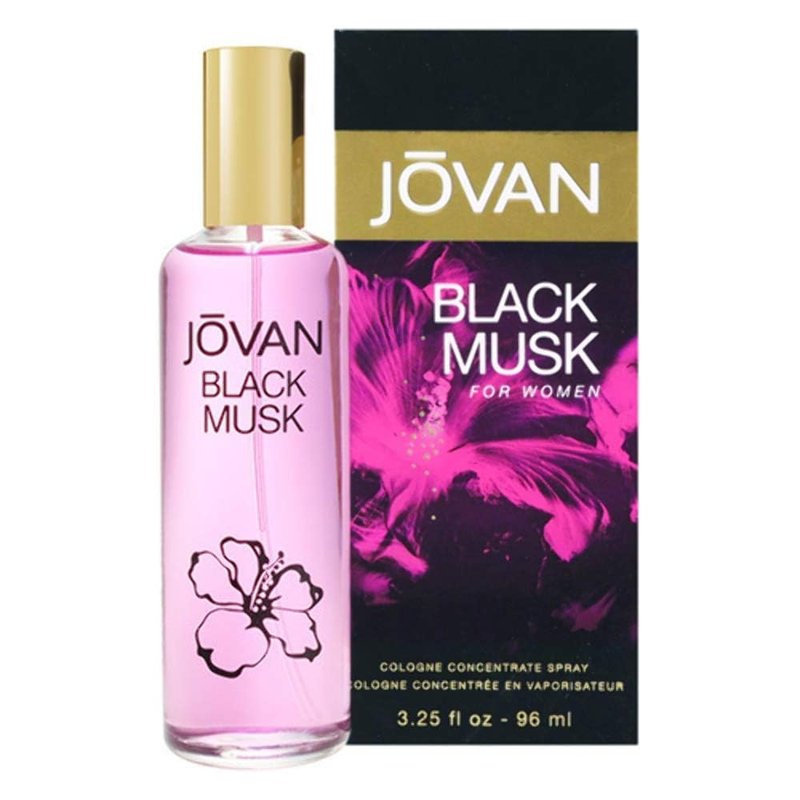 Jovan Black Must perfume 3.25 cologne concentrate spray