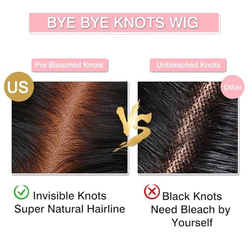 13x6 Deep Wave Lace Front Wigs Human Hair Wigs for Women 180% Density HD Transparent Deep Curly Lace Frontal Wigs Human Hair Pre Plucked with Baby Hair Natural Color 24 Inch