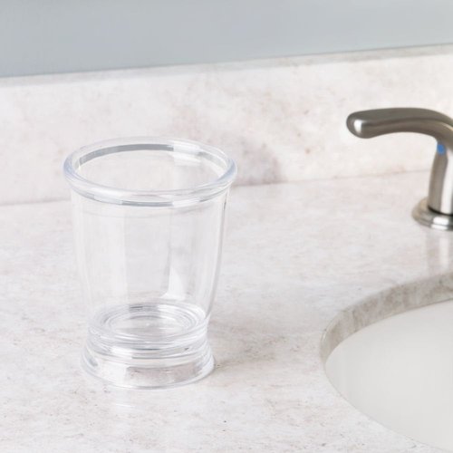 iDesign 45220 Franklin Tumbler, Clear, Pack of 1, Tumber