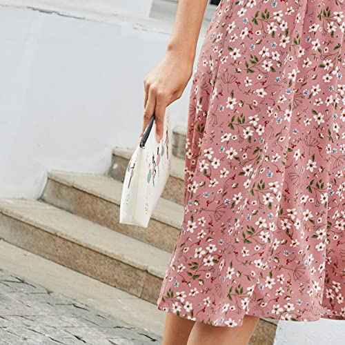 fkovcdy Dance Bag, Ballerina Makeup Bag, Dance lover Gifts, ballet Cute Small Cosmetic Bag, for dancing dancer recital gift little girl teen student birthday Christmas graduation travel Gifts