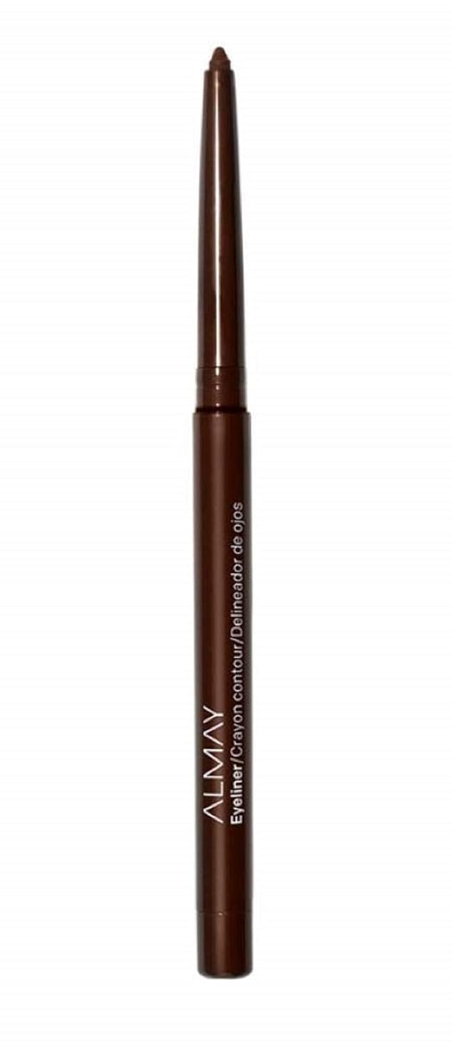 Almay All-Day Eyeliner Pencil, Hypoallergenic, Cruelty-Free, Smudge-Proof, Ophthalmologist Tested, Long Wearing and Water Resistant, 209 Black Raisin, 0.01 oz