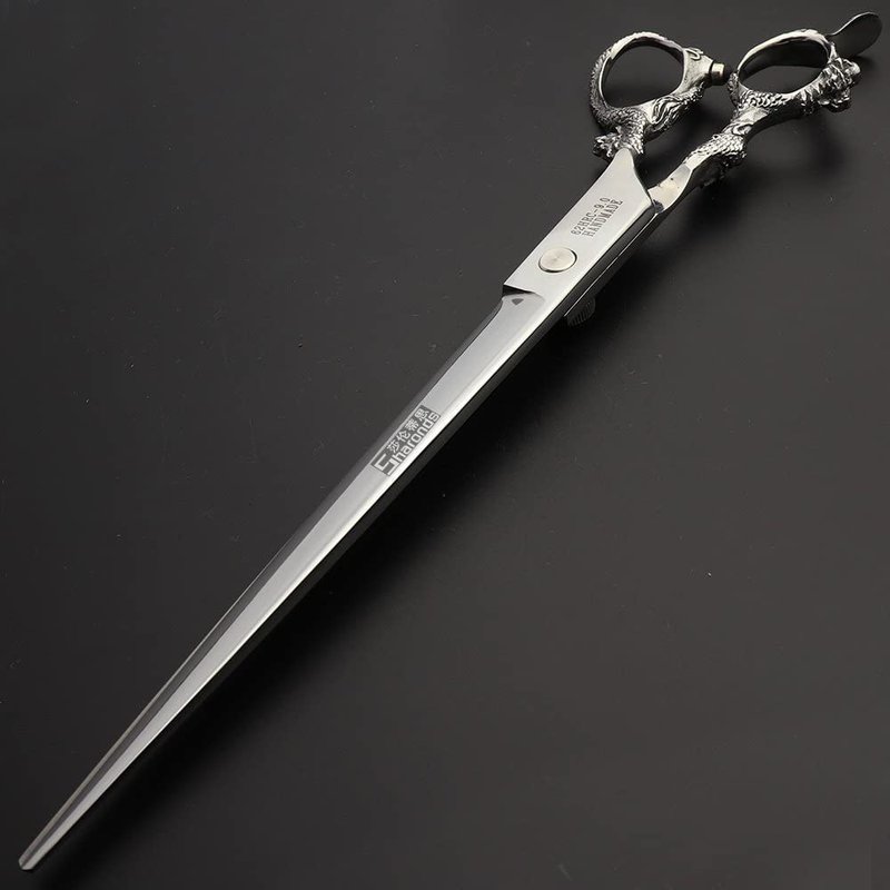 SHARONDS Hair Cutting Scissors Hairdressing Scissors Thinning Scissor Professional Barber Salon Home Shear For Men Women (9 inch flat)